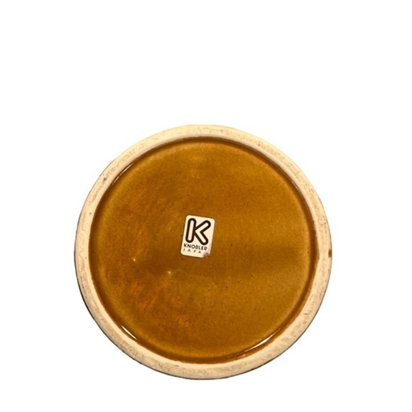 Vintage MCM Lidded Honey Pot Bee Beehive Made by Knobler of Japan in 60s - Picture 4 of 7